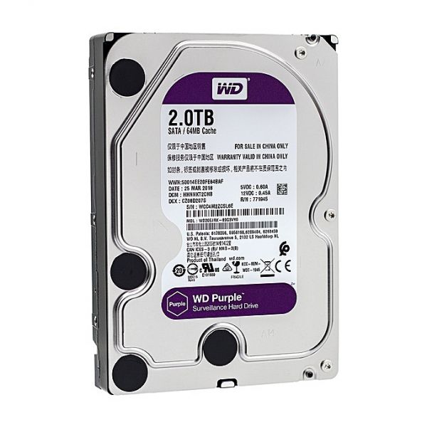 2 TB WD Surveillance Hard Disk