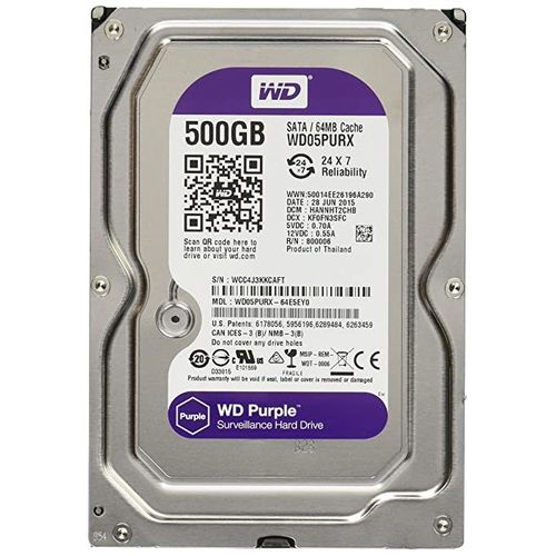 500 GB WD Surveillance Hard Disk
